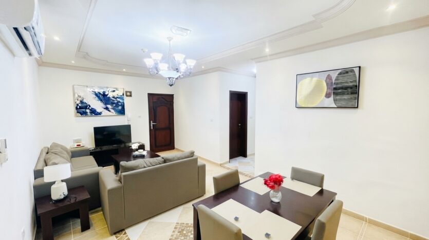 FULLY FURNISHED 2-BEDROOM APARTMENT FOR RENT IN MANSOURA