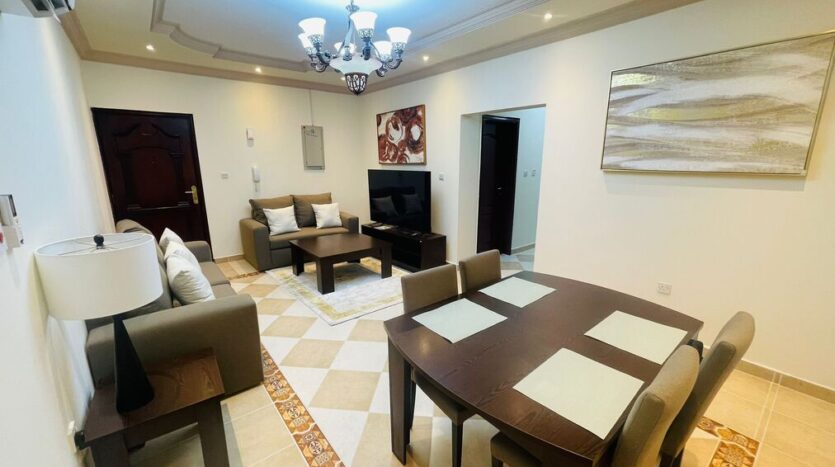 Fully Furnished 2 Bedroom Apartment for Rent at Lotus Residence, Mansoura Area