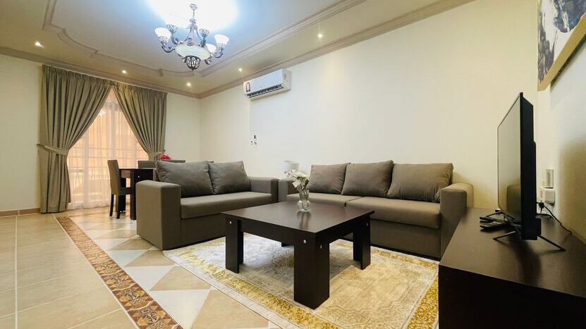 Fully Furnished 2 Bedroom Apartment for Rent at Lotus Residence, Mansoura Area