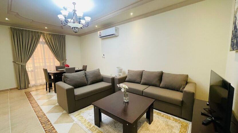 Fully Furnished 2 Bedroom Apartment for Rent at Lotus Residence, Mansoura Area