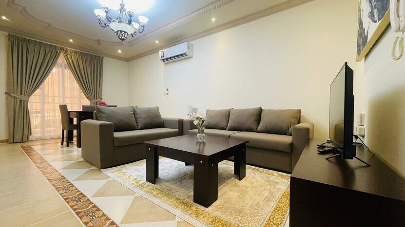 Fully Furnished 2 Bedroom Apartment for Rent at Lotus Residence, Mansoura Area
