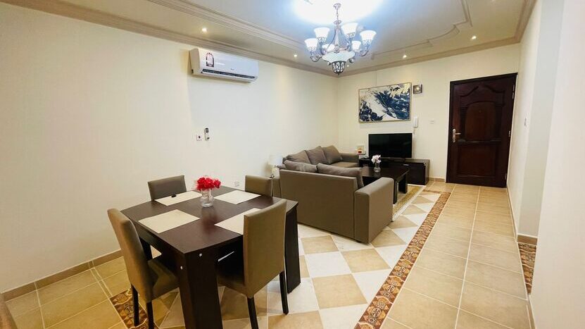 Fully Furnished 2 Bedroom Apartment for Rent at Lotus Residence, Mansoura Area