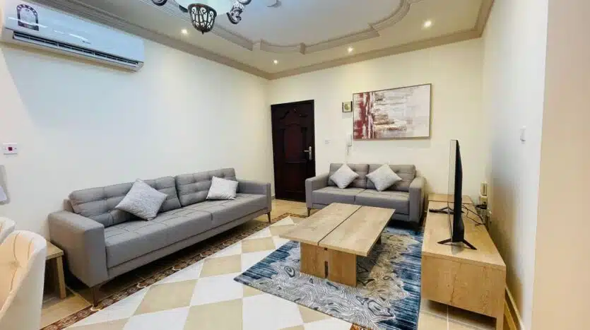 Fully Furnished 2 Bedroom Apartment for Rent at Lotus Residence, Mansoura Area