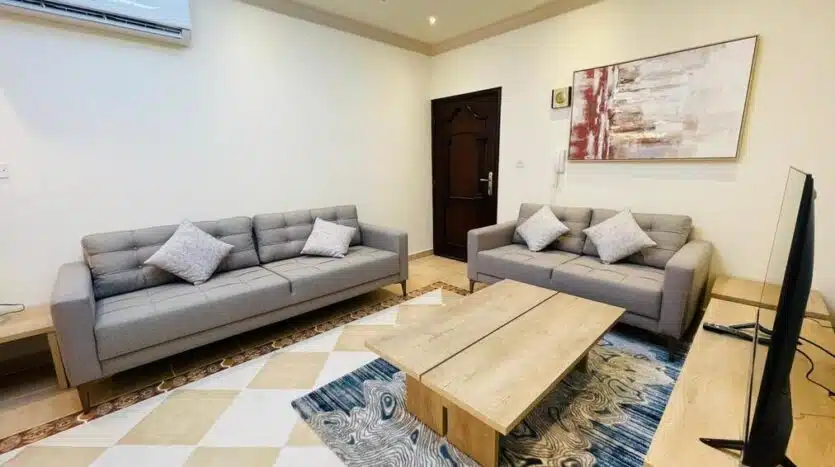 Fully Furnished 2 Bedroom Apartment for Rent at Lotus Residence, Mansoura Area